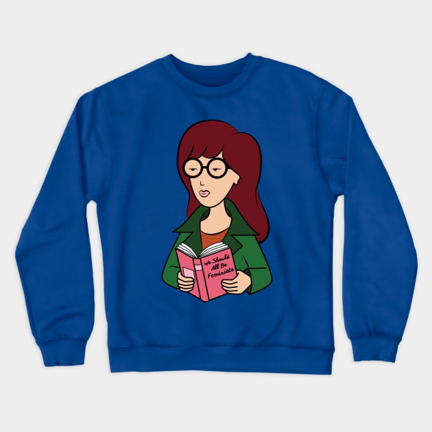 We Should All Be Feminists Crewneck Sweatshirt by Plan8
